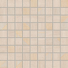 мозаика Tubadzin Woodbrille beige 30x30 в www.CeramicTileCenter.ru